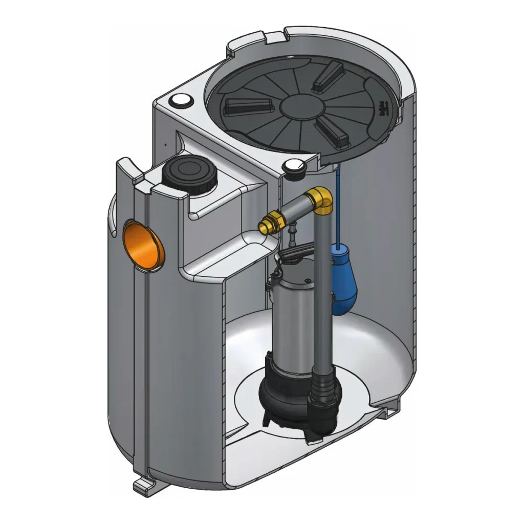 Speroni DRAINBOX 200 – SVST 1501 – tank od 200 l sa pumpom za kišnicu